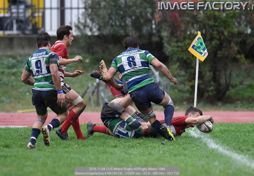 2018-11-04 CUS Milano Rugby-ASRugby Milano (16-35)